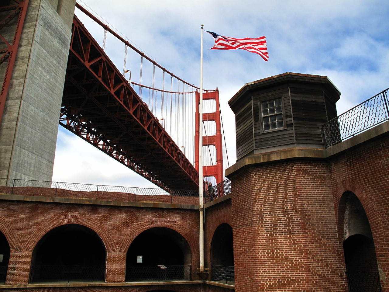 fort point san francisco historic free photo