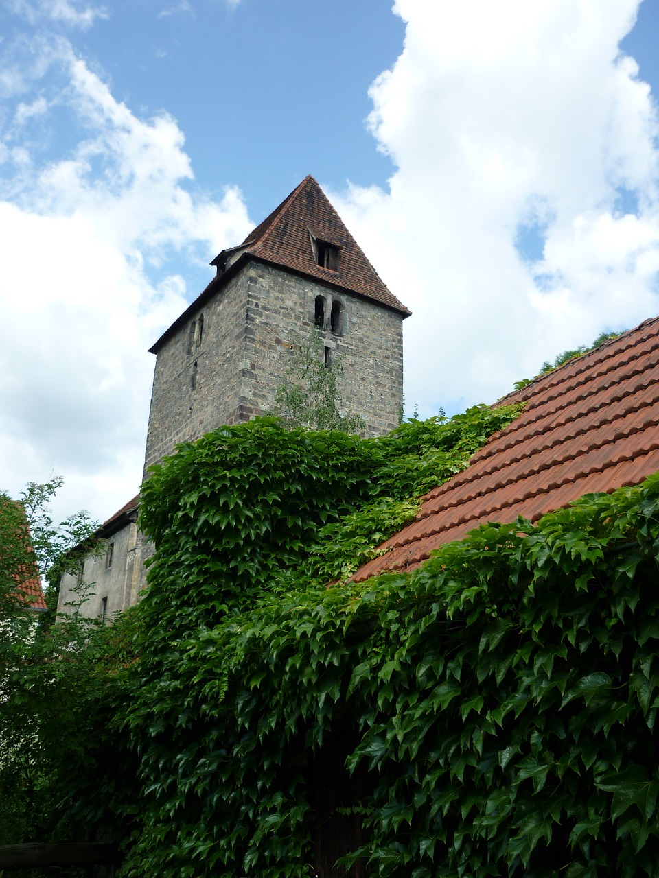 fortified church culture in leutra free photo