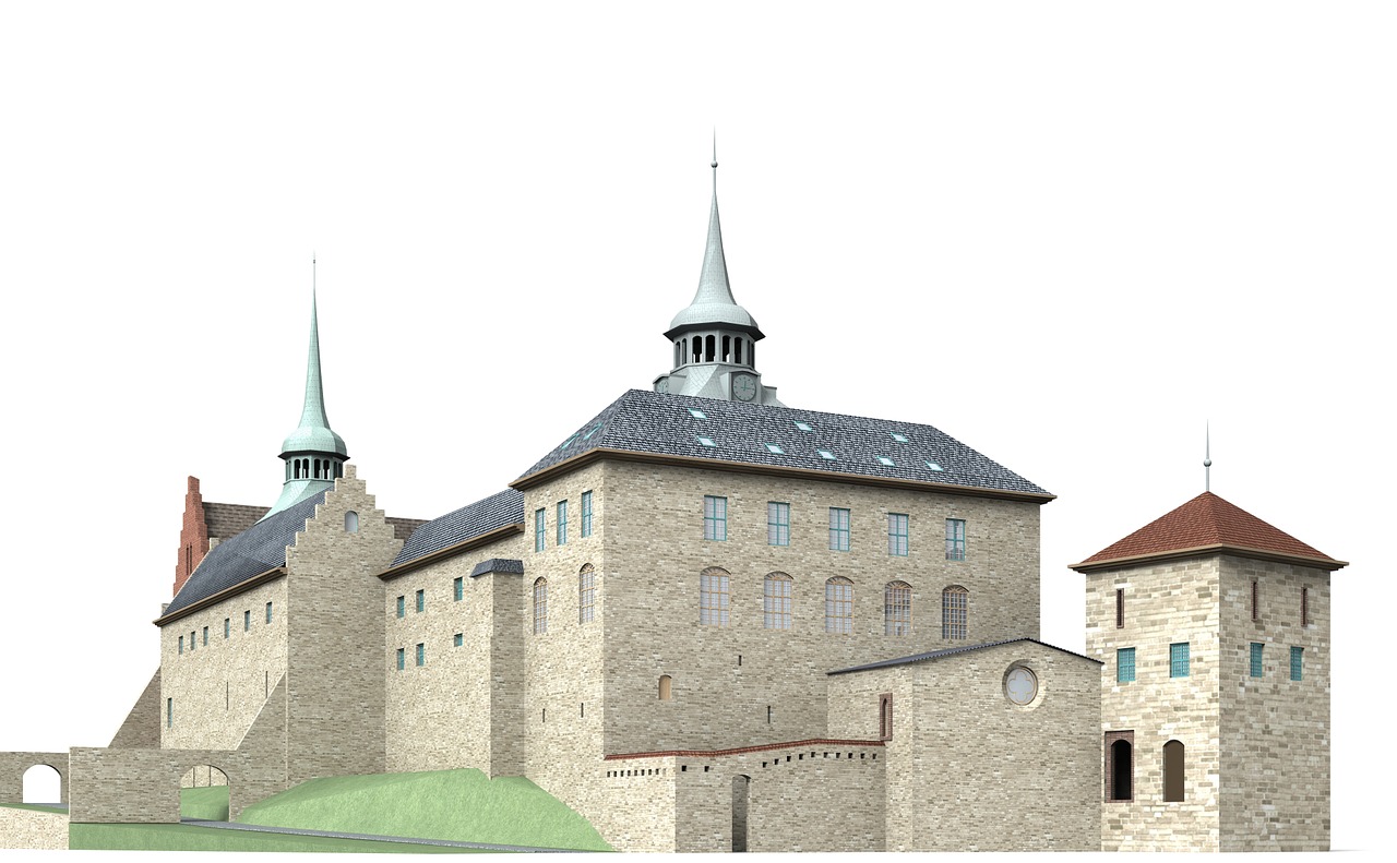 fortress akershus architecture free photo