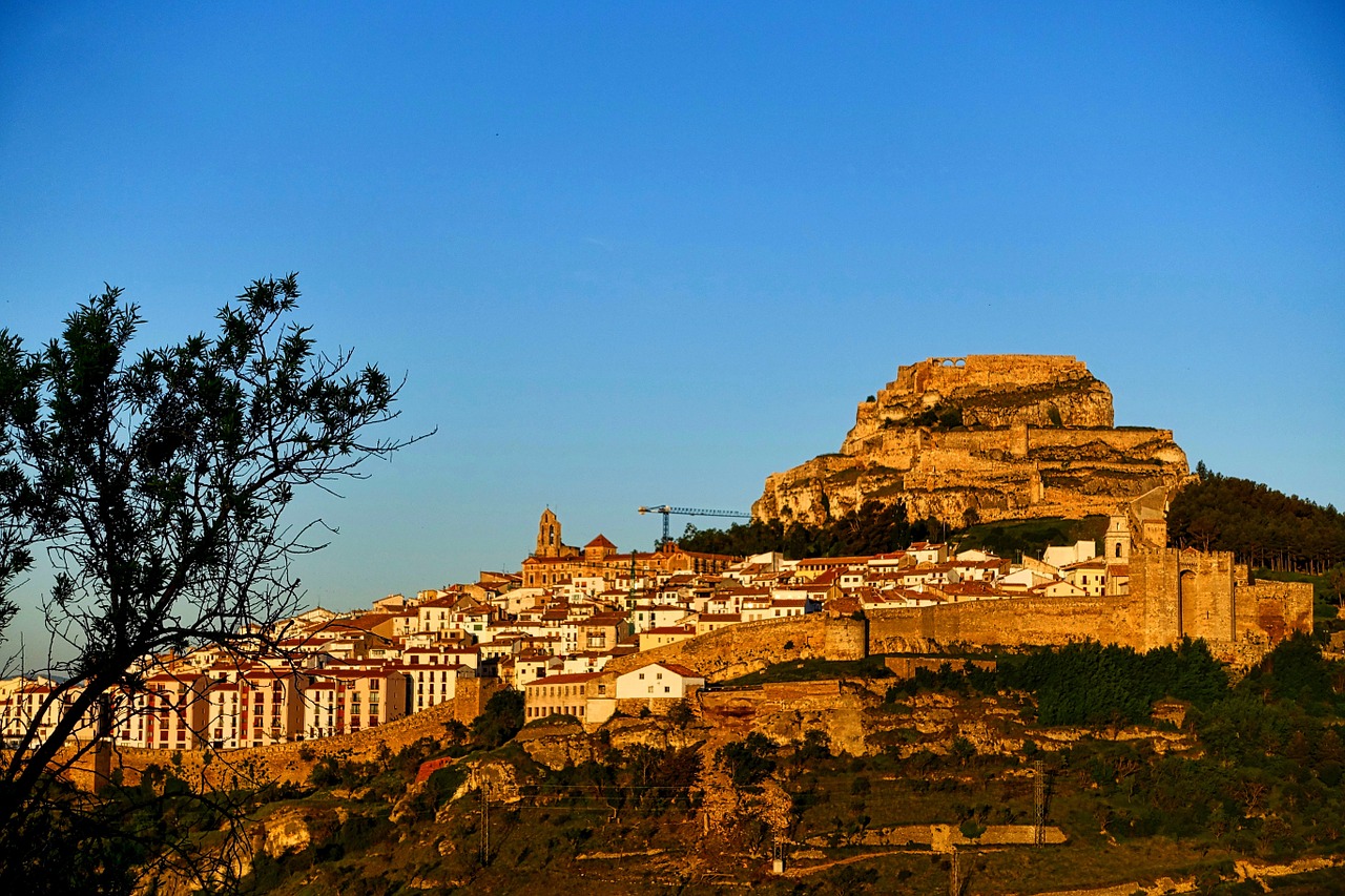 fortress morella castellion free photo