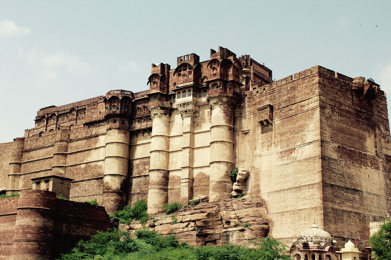 fortress rajasthan palace free photo