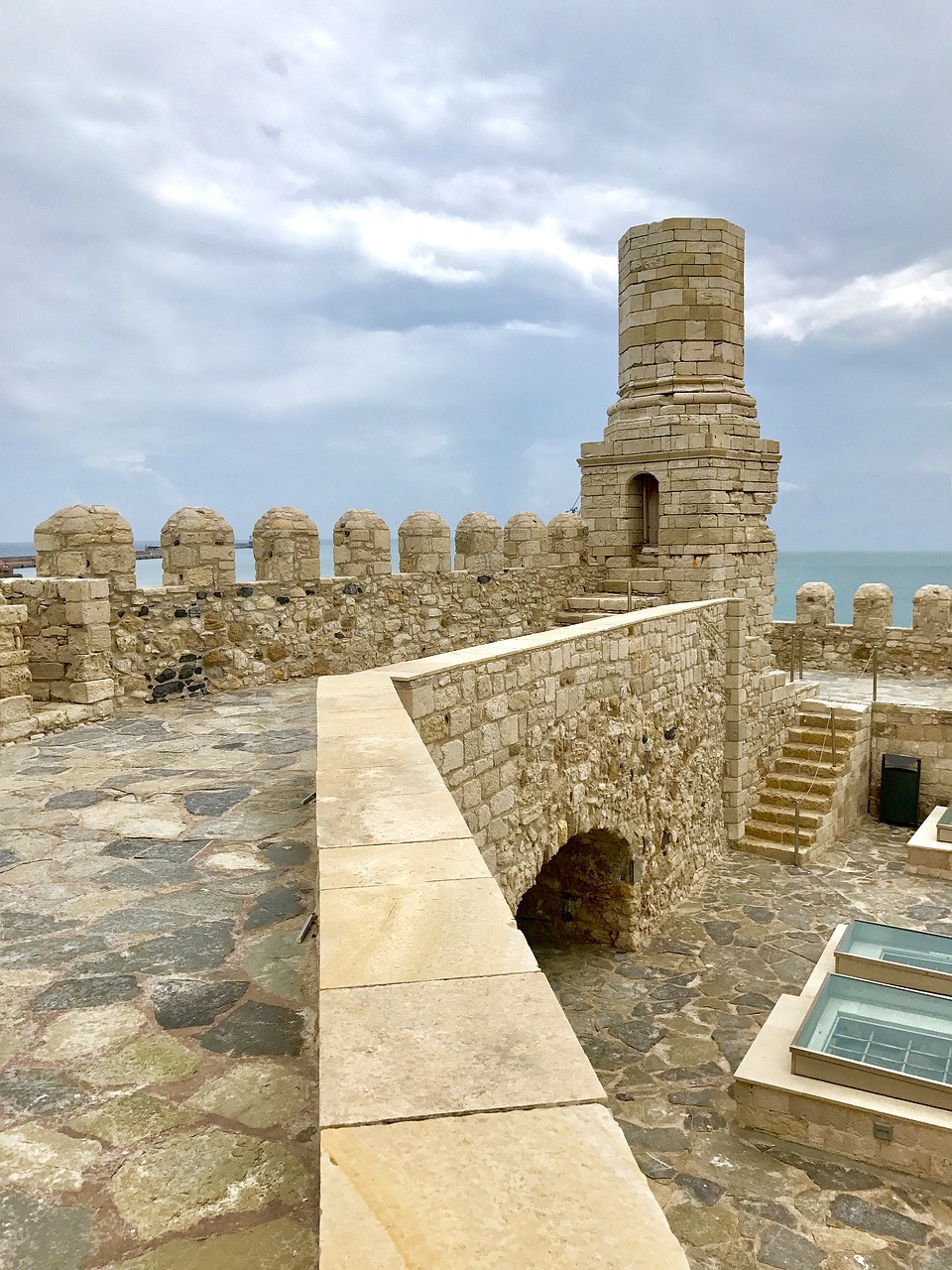 fortress crete castle free photo