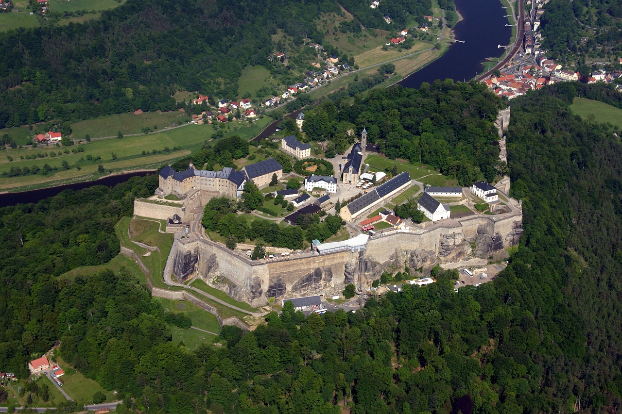 fortress königstein saxon switzerland free photo