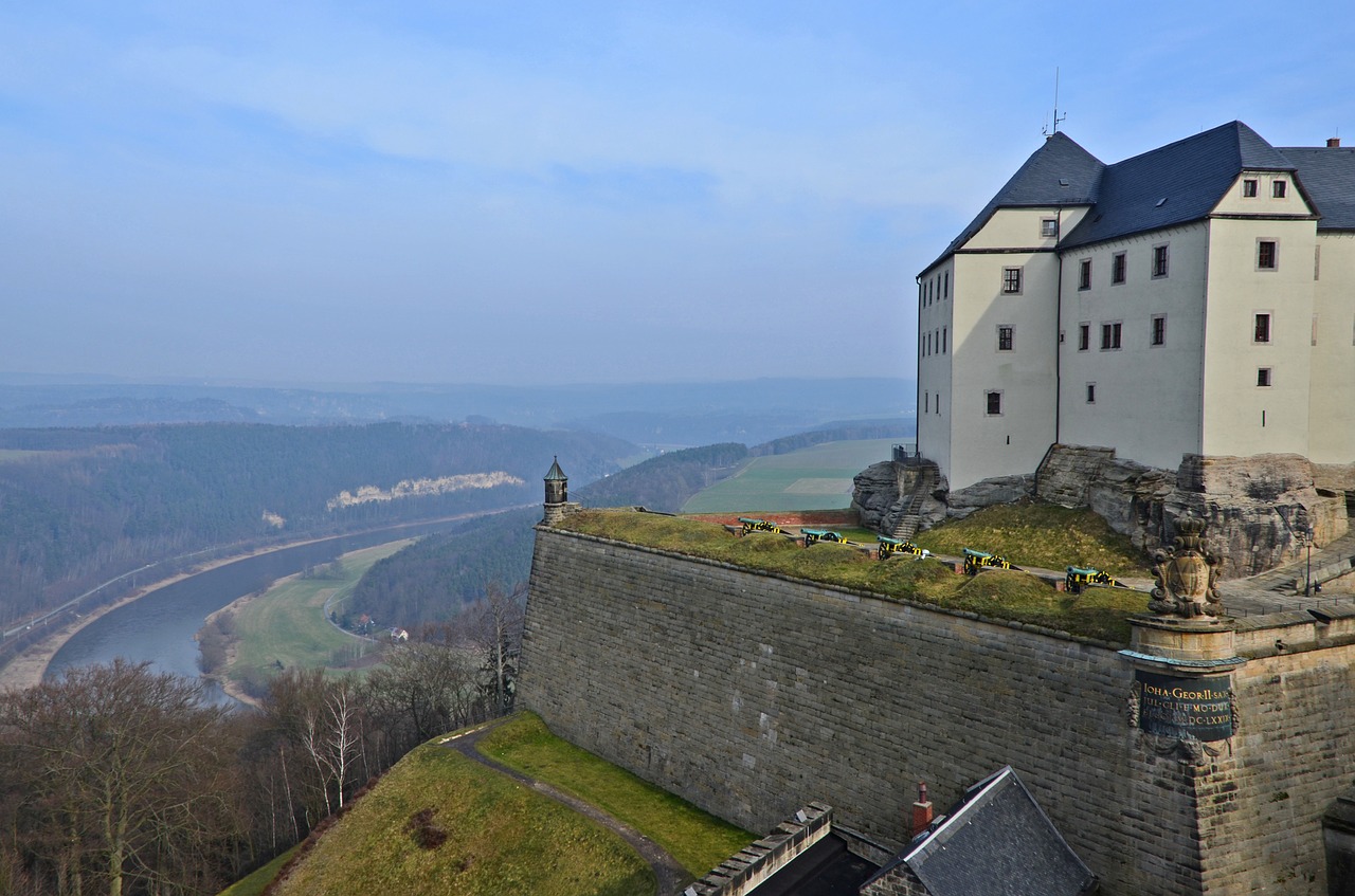 fortress doncaster saxony castle free photo