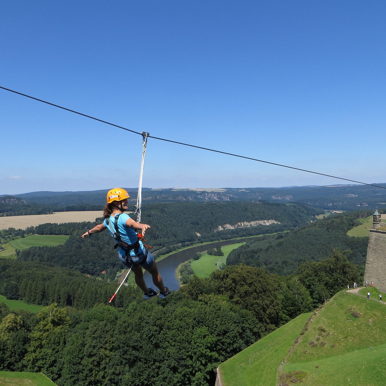 fortress doncaster fortress active flying fox free photo