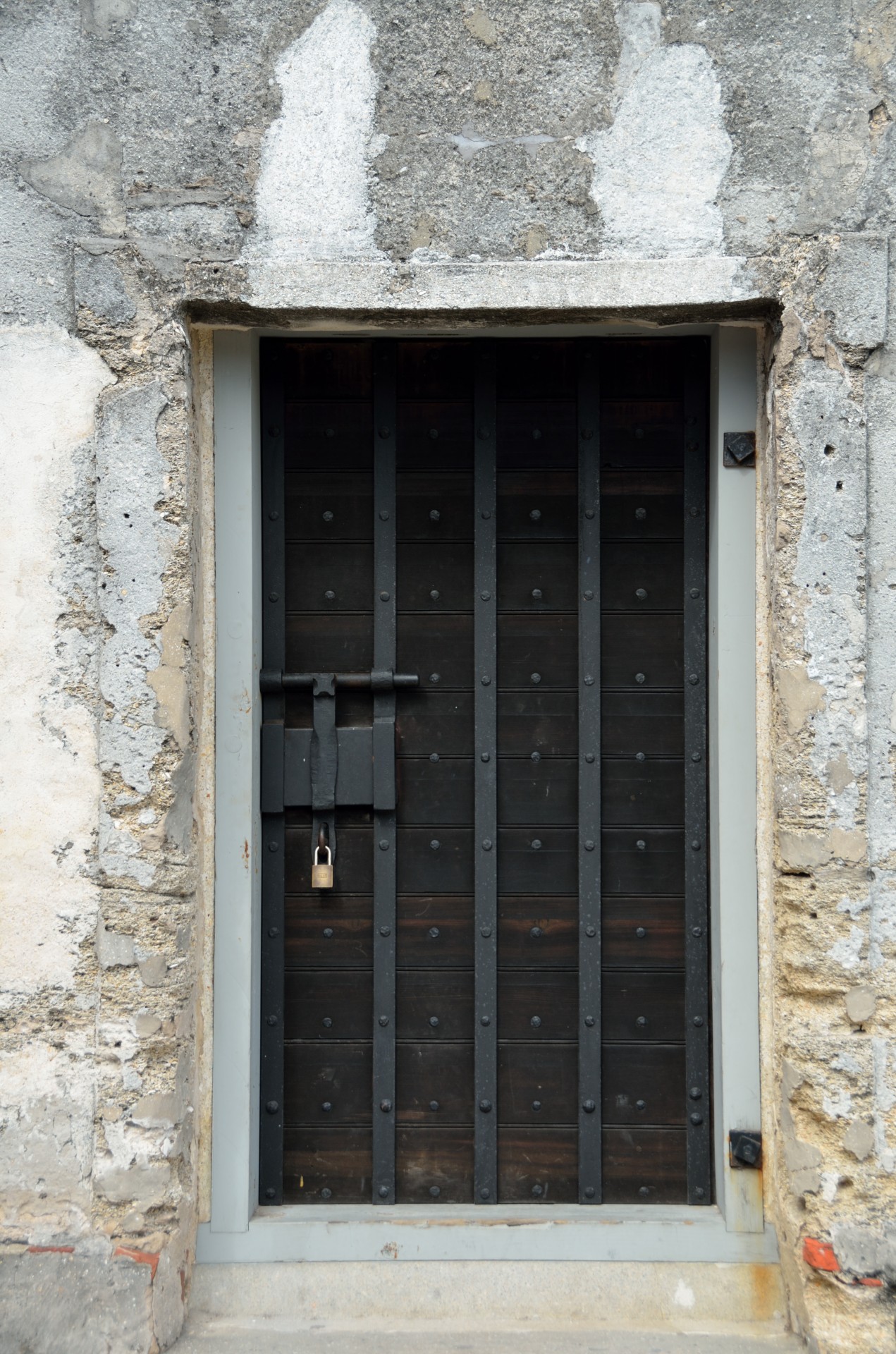 fortress door antique free photo