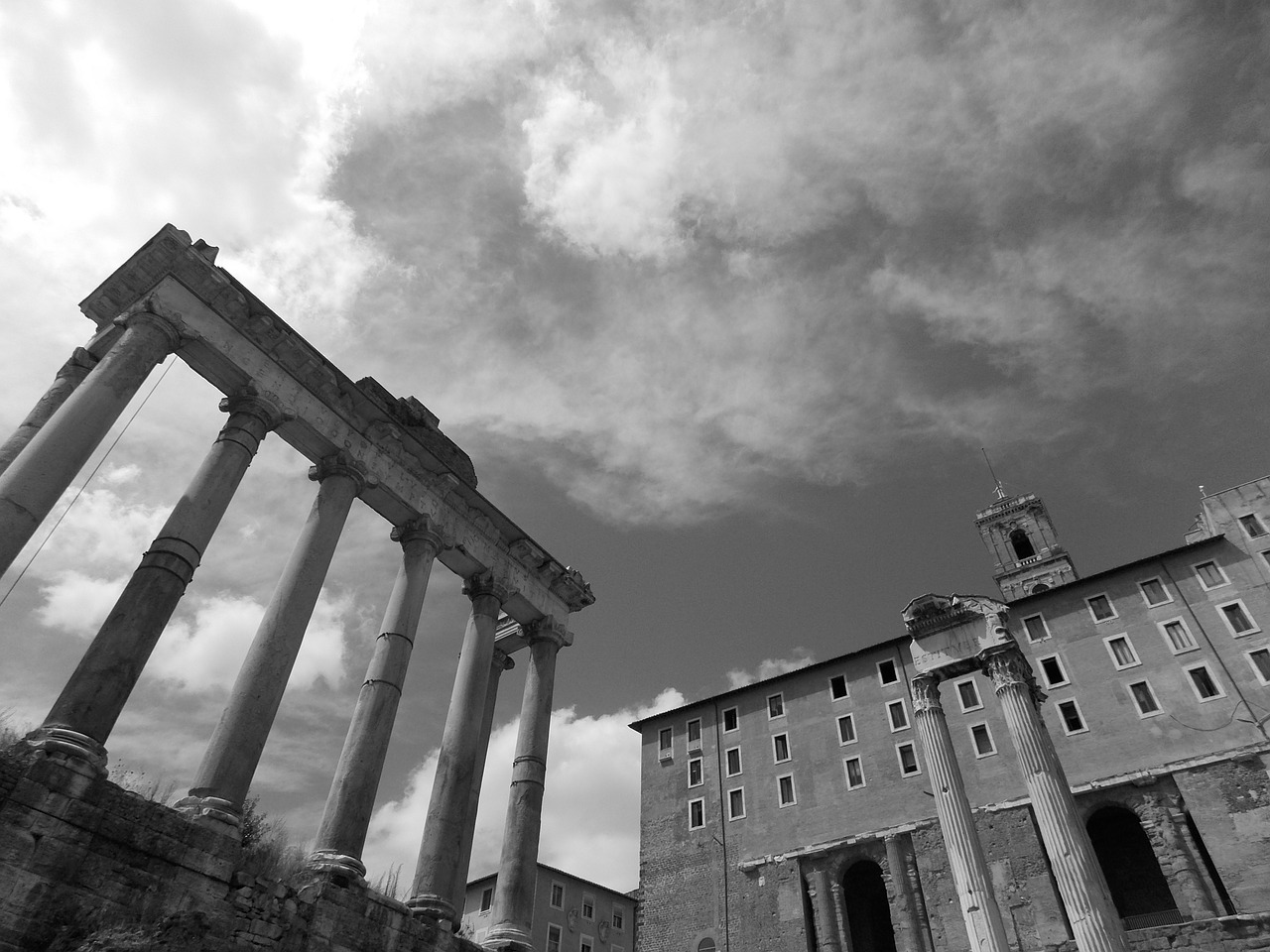 forum romanum rome italy free photo