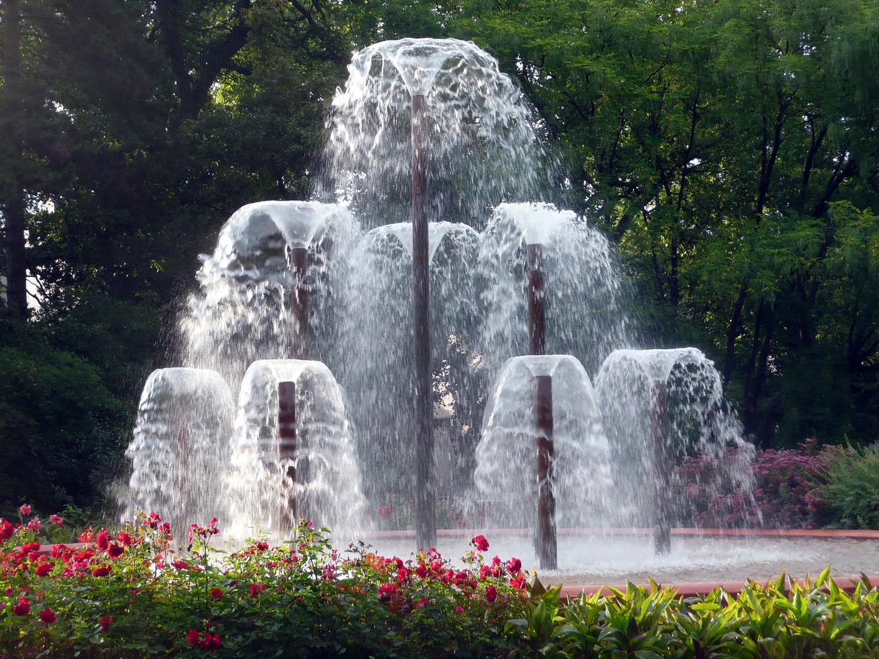 fountain fountain fountain water free photo