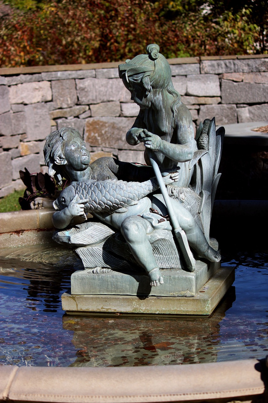 fountain sculpture statue free photo