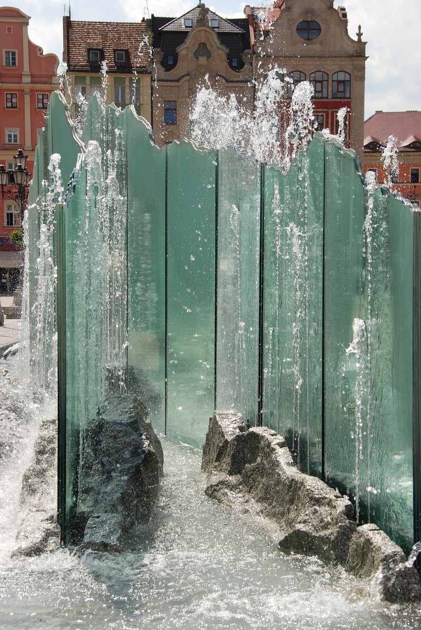 fountain water glass free photo