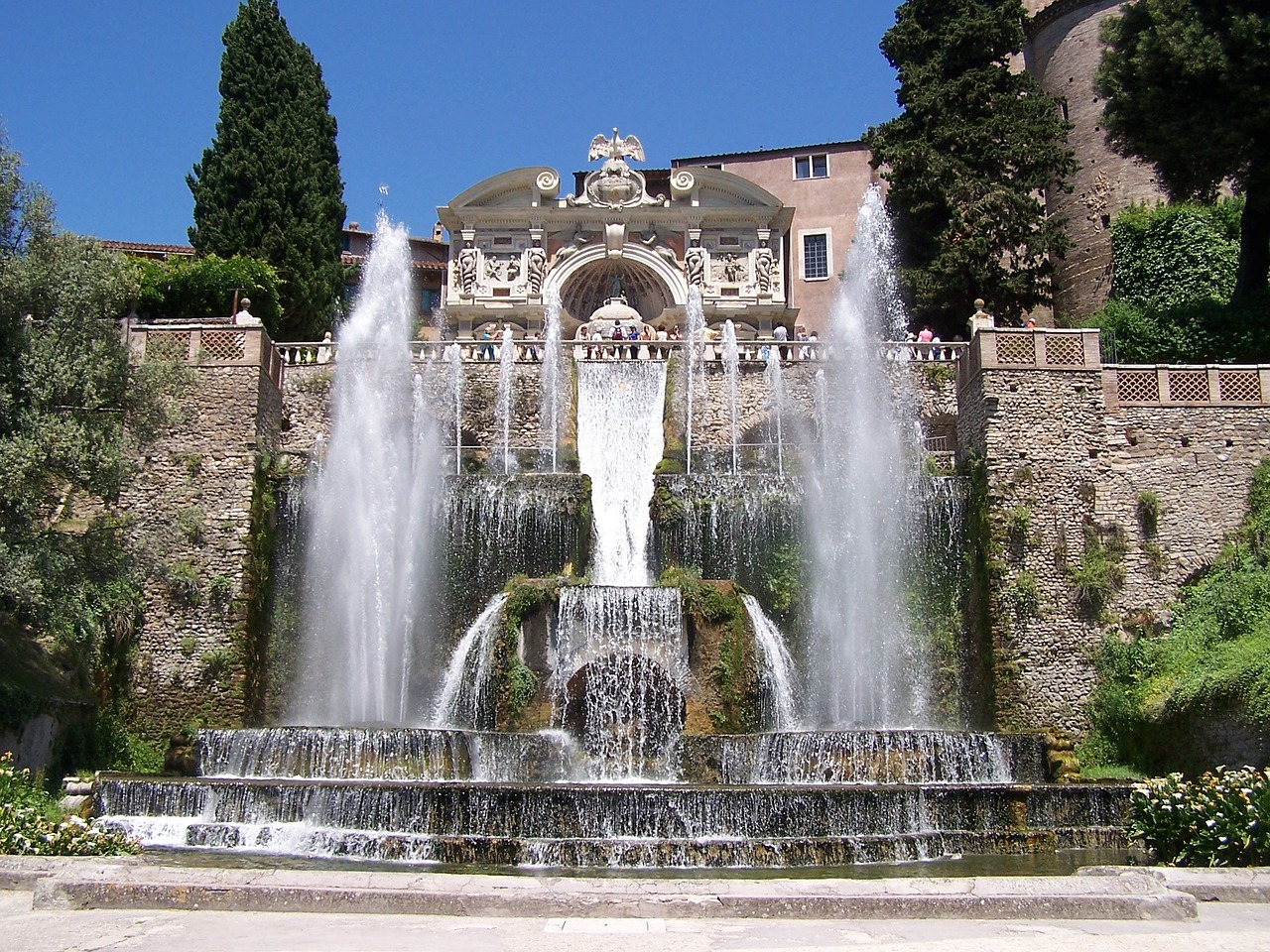 fountain architecture italian free photo