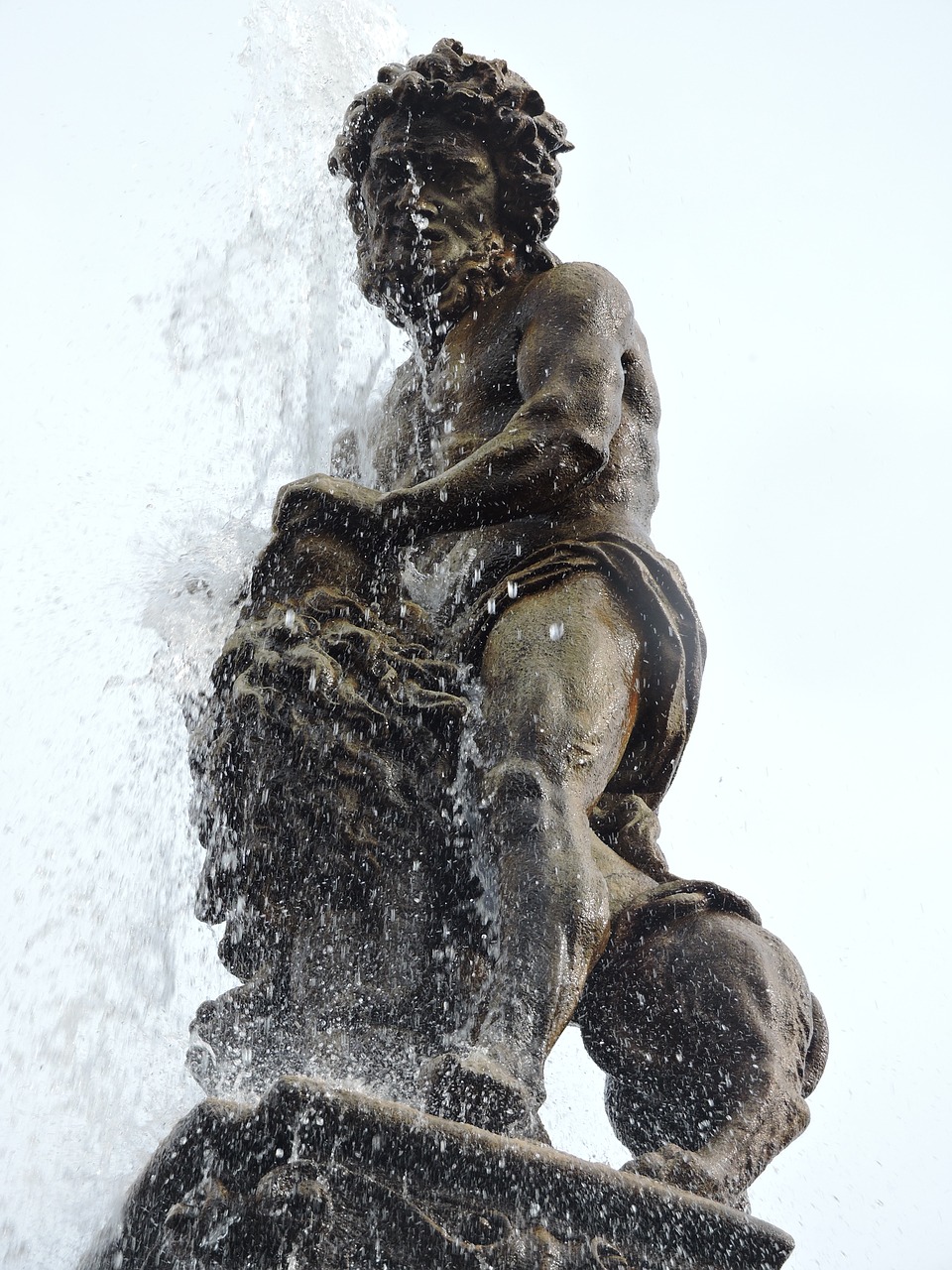 fountain czech budejovice statue free photo