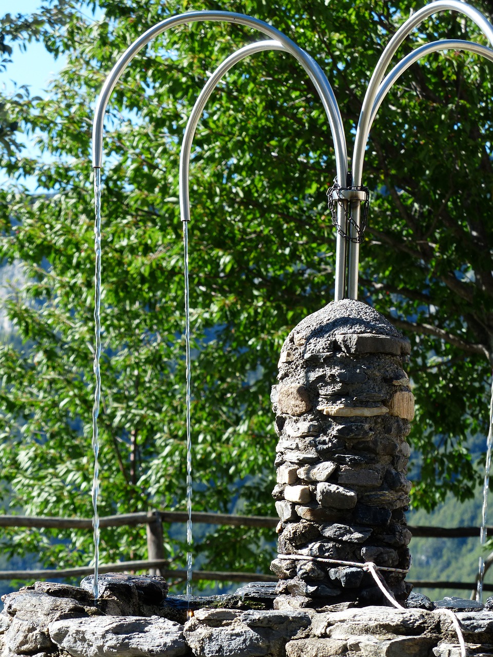 fountain stone fountain water free photo
