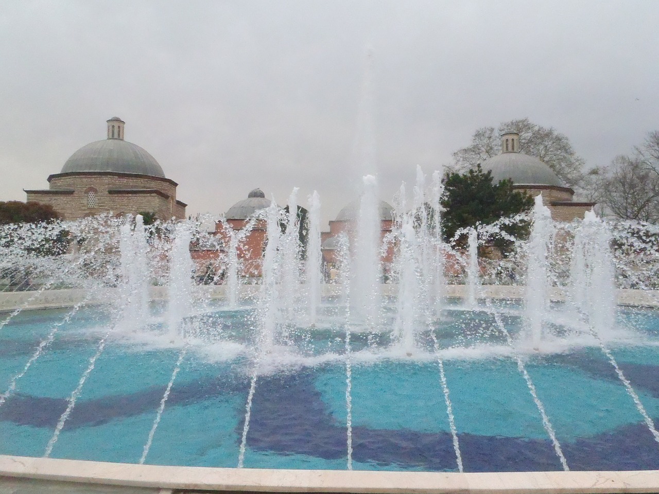 fountain monument istanbul free photo