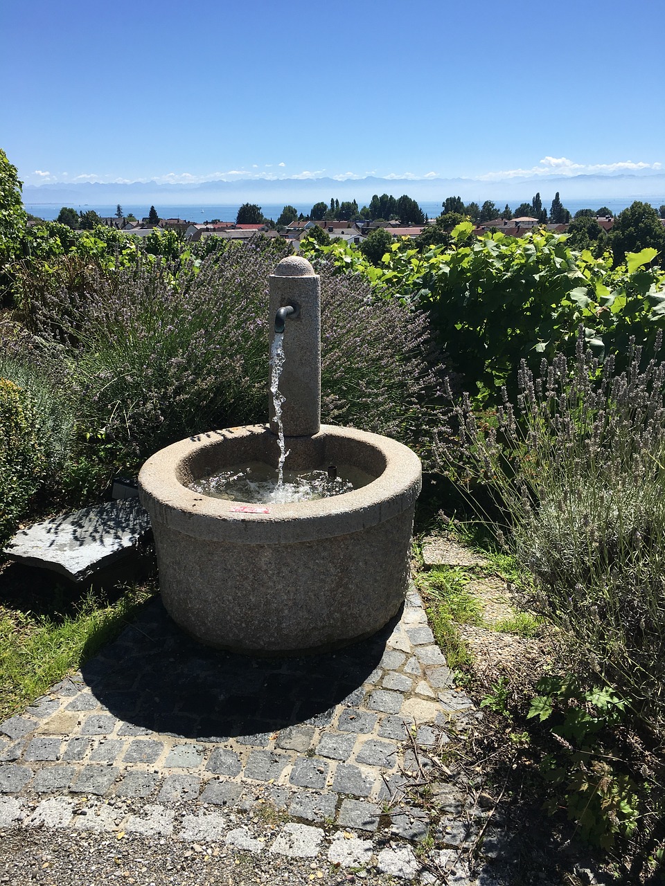 fountain wisdom sky free photo