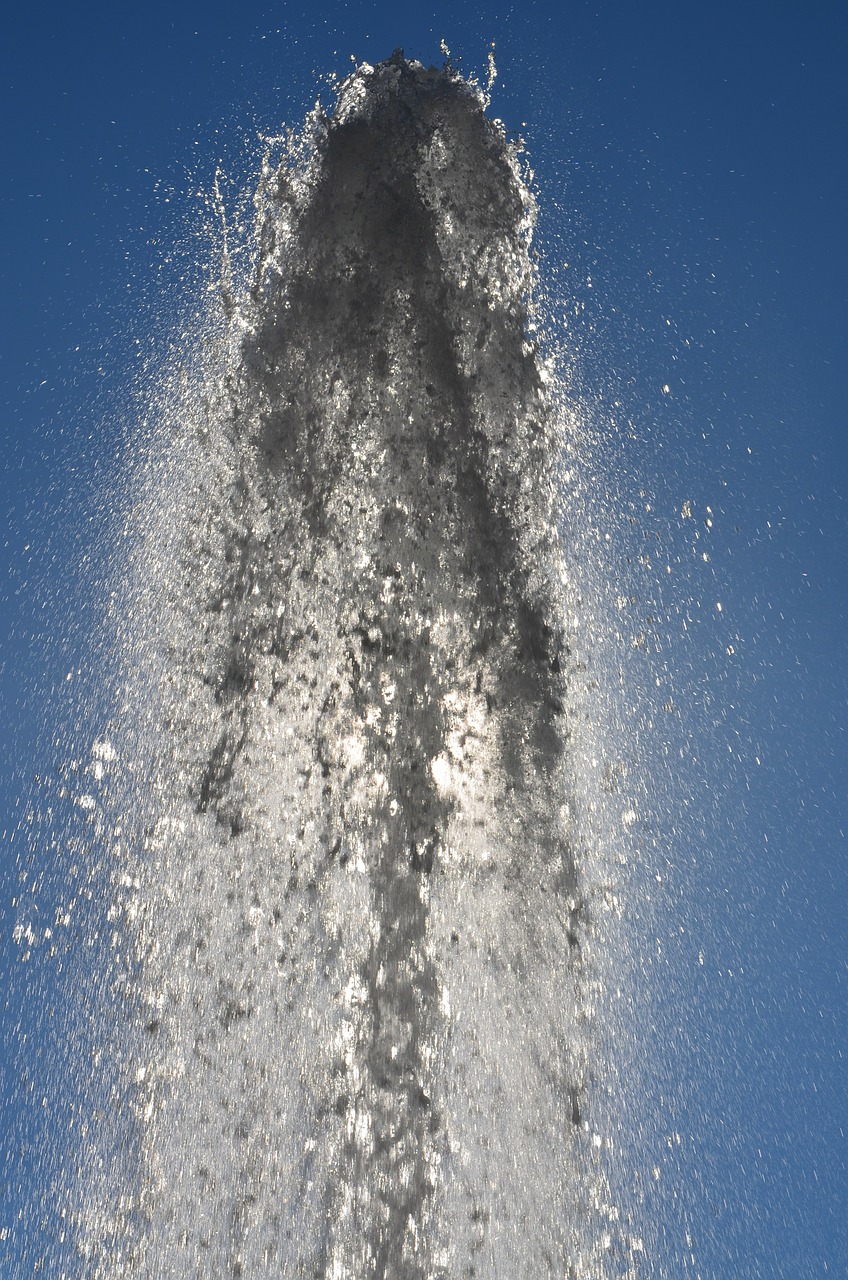fountain water drops free photo
