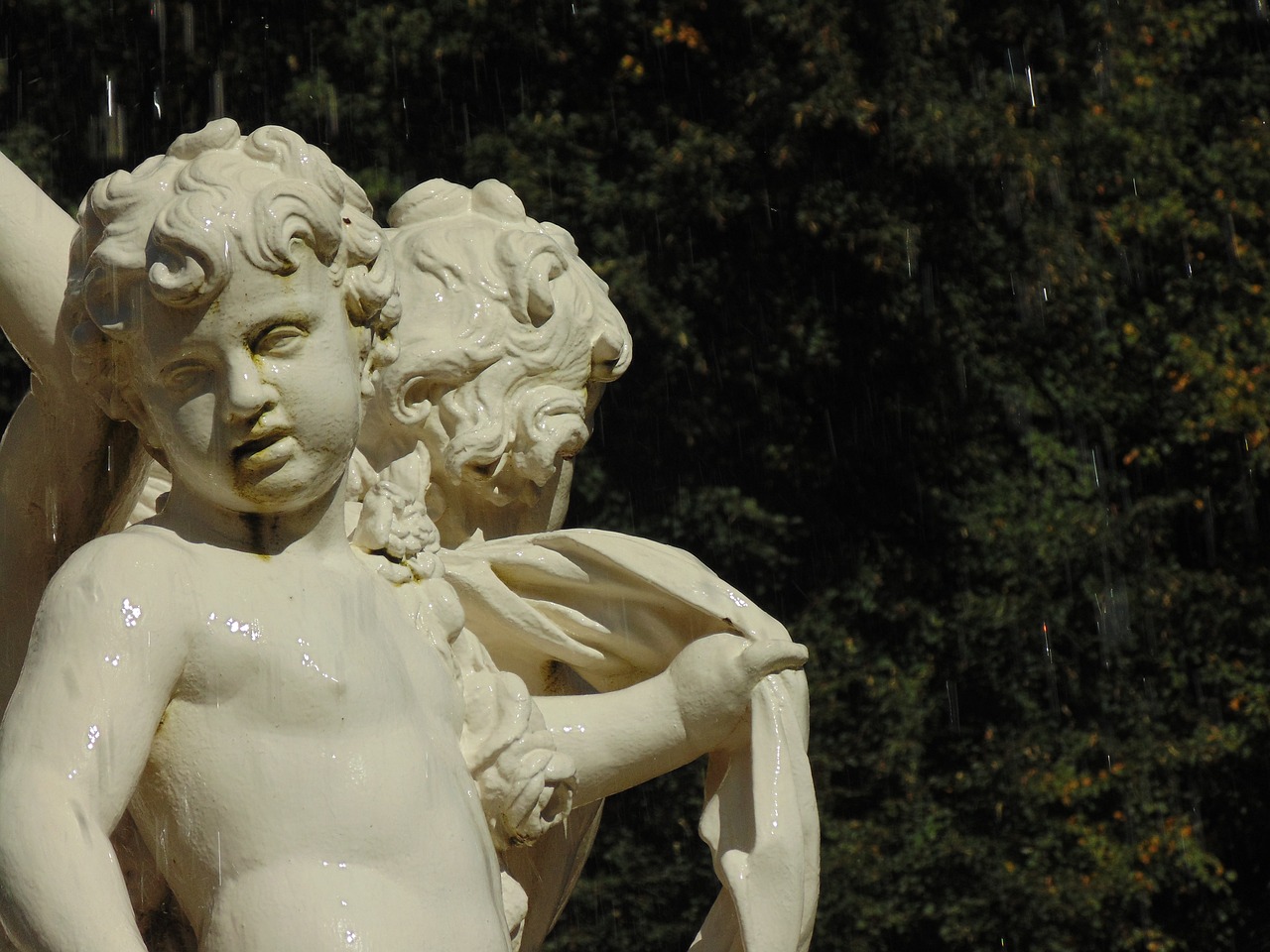 fountain sculpture baroque free photo