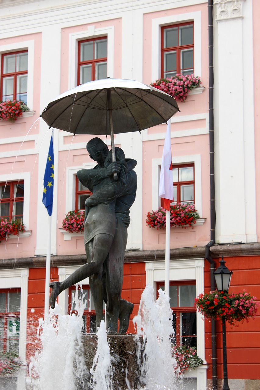 fountain estonia tartu free photo