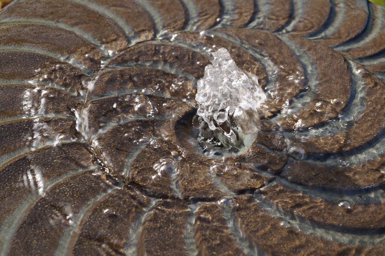 fountain water stone free photo