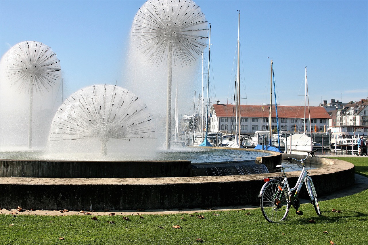 fountain romanshorn bike free photo