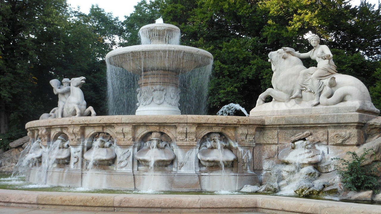 fountain germany munich free photo