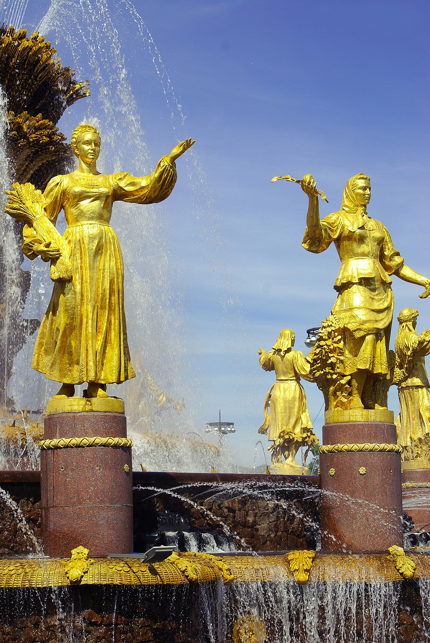 fountain enea moscow free photo