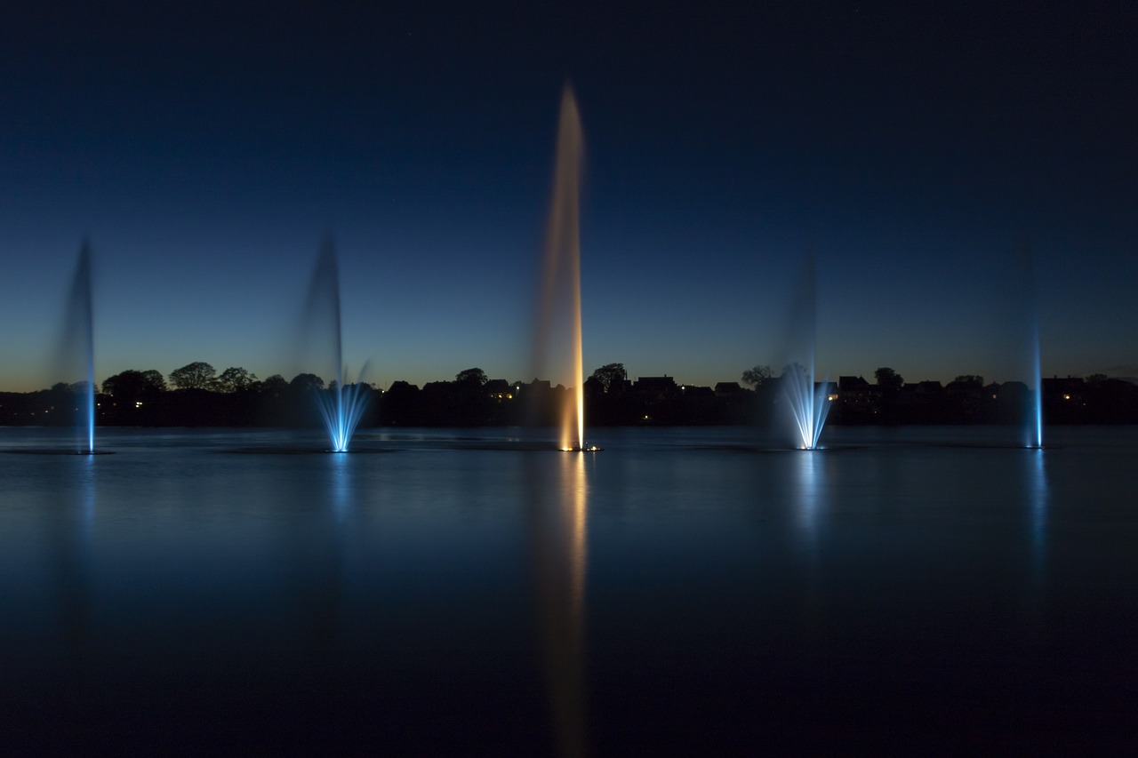 fountain  silkeborg  denmark free photo