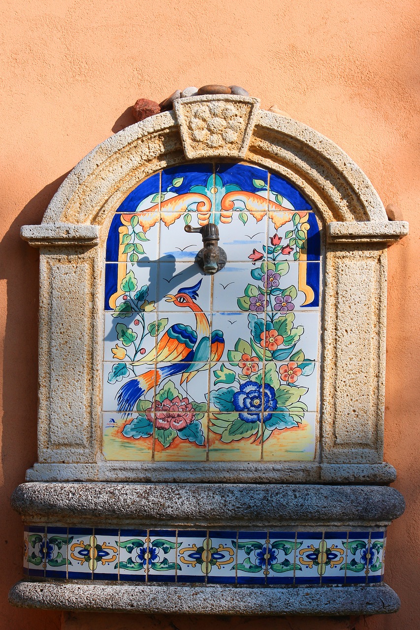 fountain  mediterranean  provence free photo