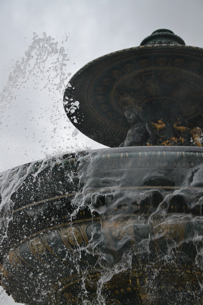 fountain paris concord free photo