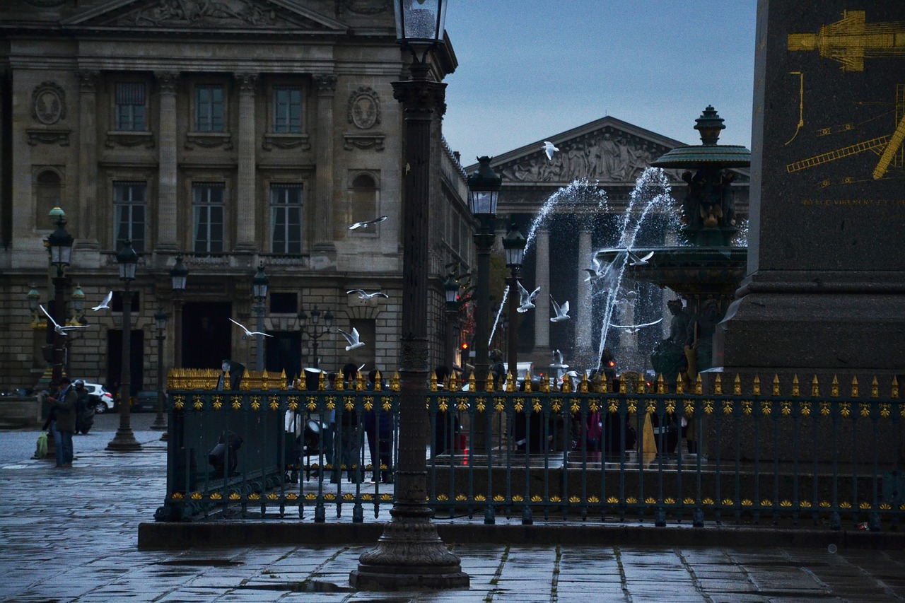 fountain paris concord free photo