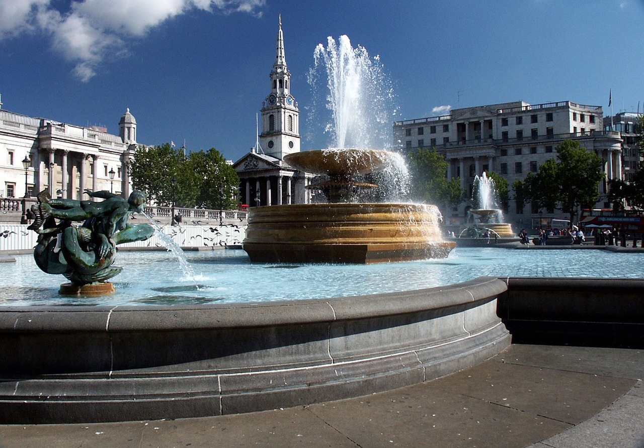 fountain london britain free photo