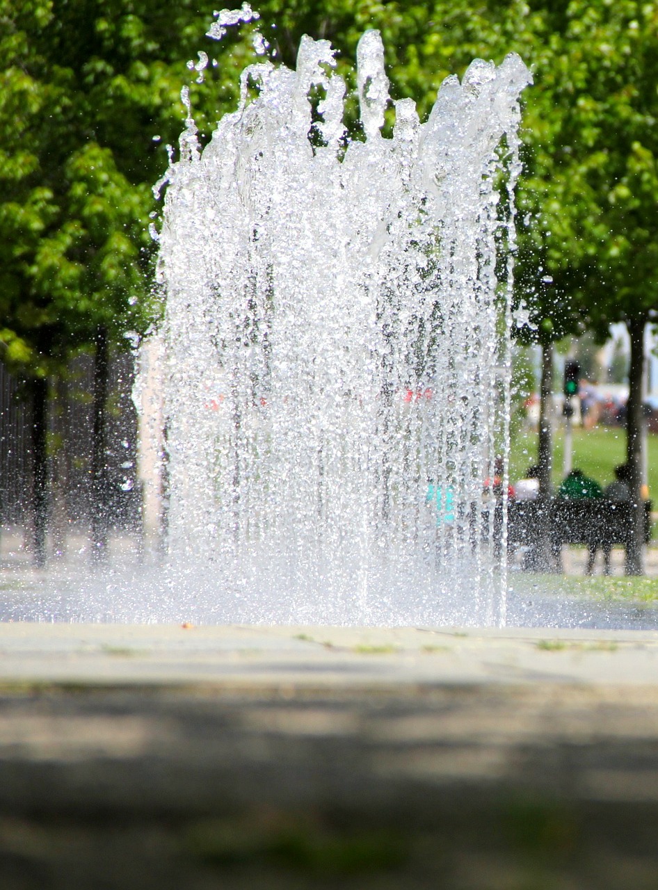fountain water fountain city free photo