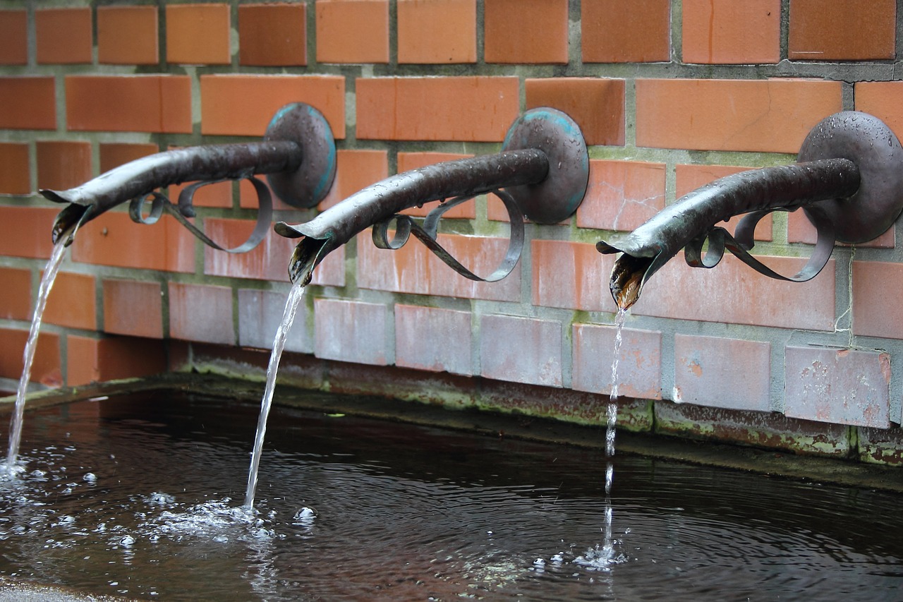 fountain wall water free photo