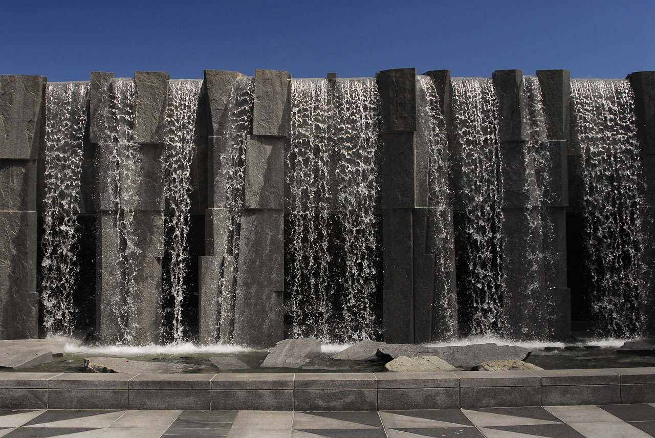 fountain san francisco yerba buena free photo