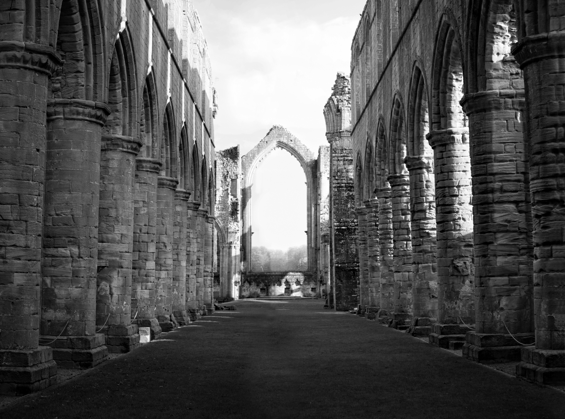 abbey fountains stone free photo