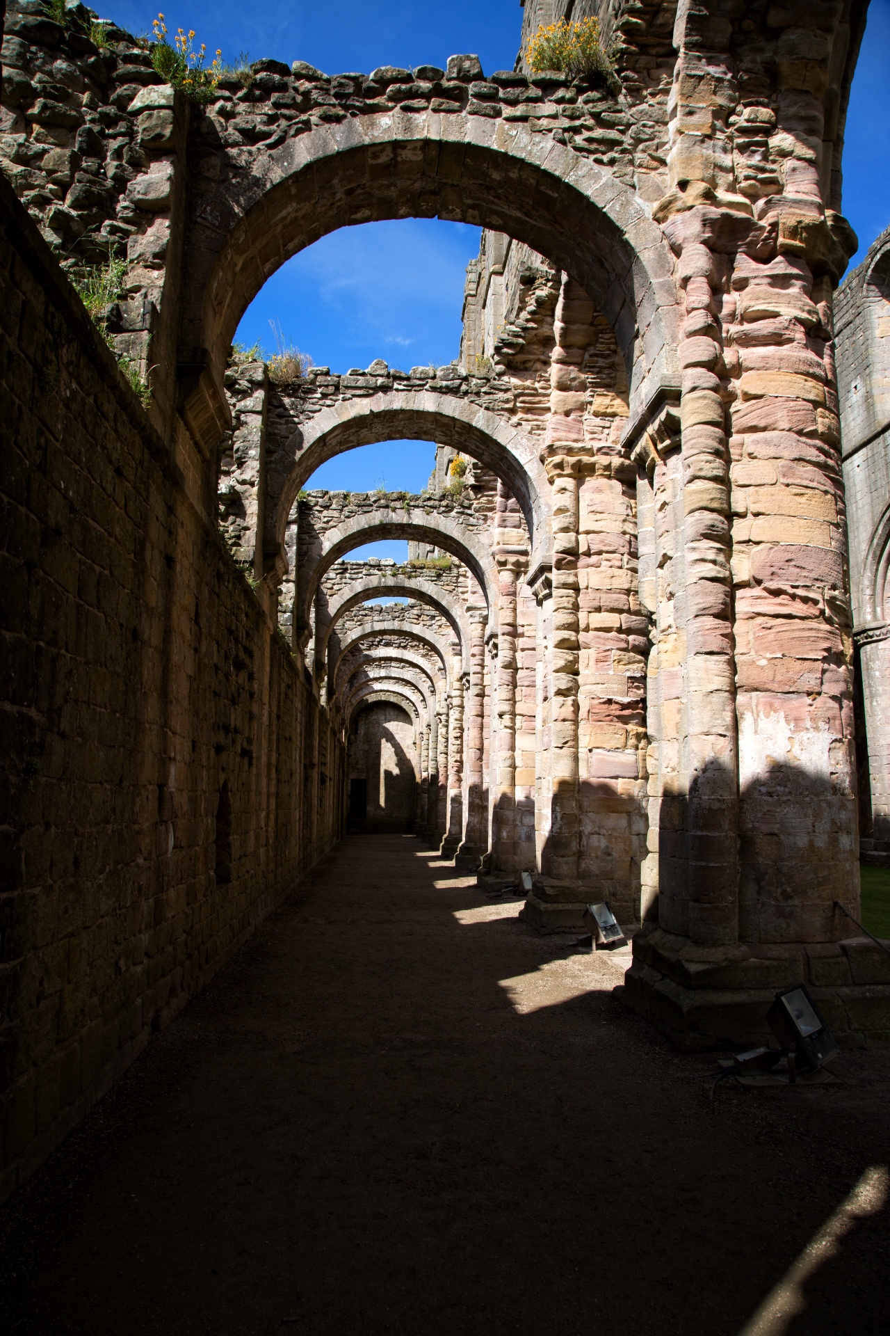 abbey fountains stone free photo