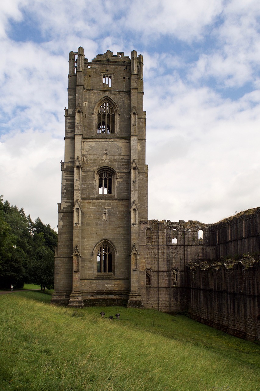 fountains abbey cistercian monastery ruin free photo