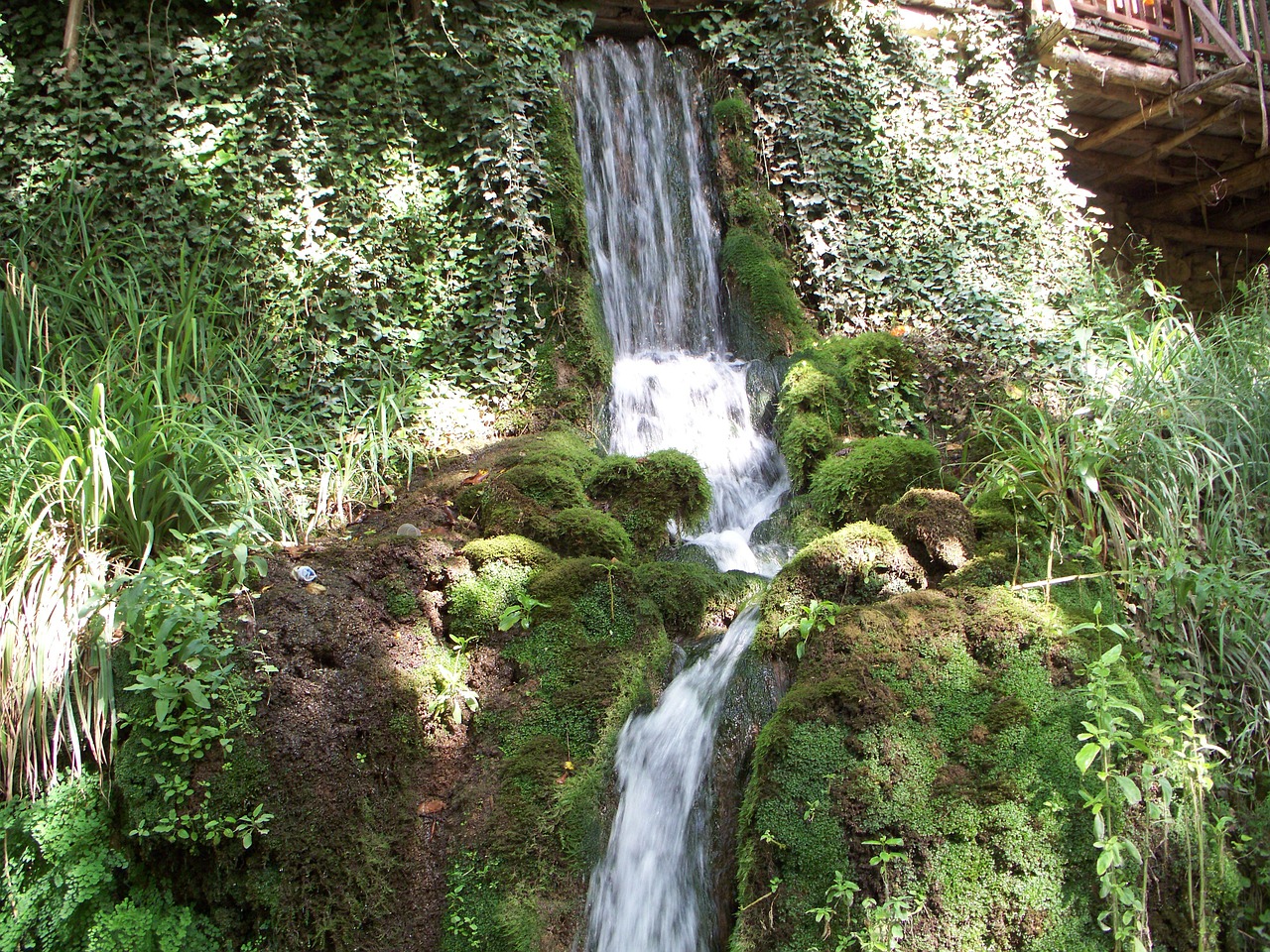 fountane waterfall pamukkale free photo