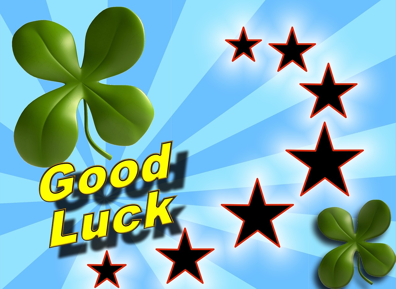four leaf clover lucky charm symbol of good luck free photo