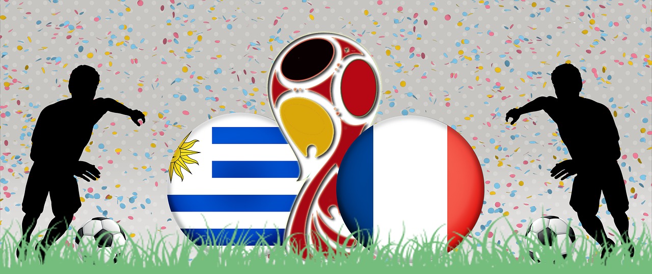 four tele lfinale  world cup 2018  uruguay free photo