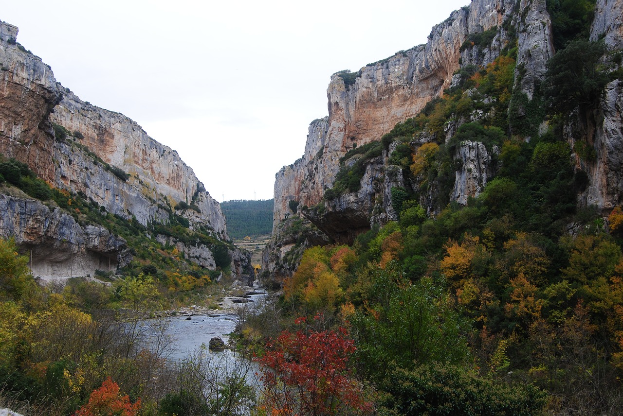 foz de lumbier  landscapes  navarre free photo