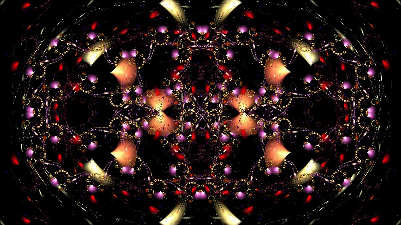 fractal fractal art digital art free photo