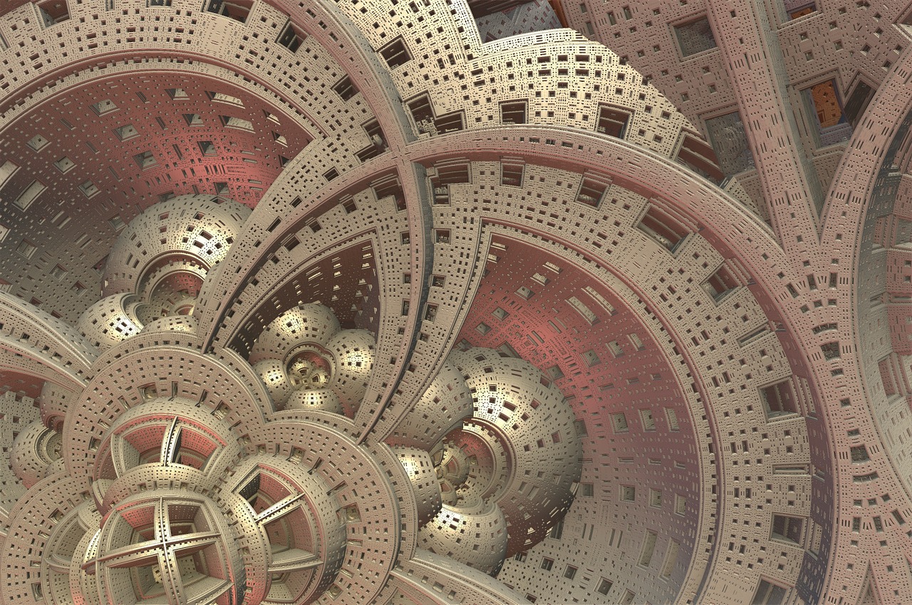 fractal render 3d free photo