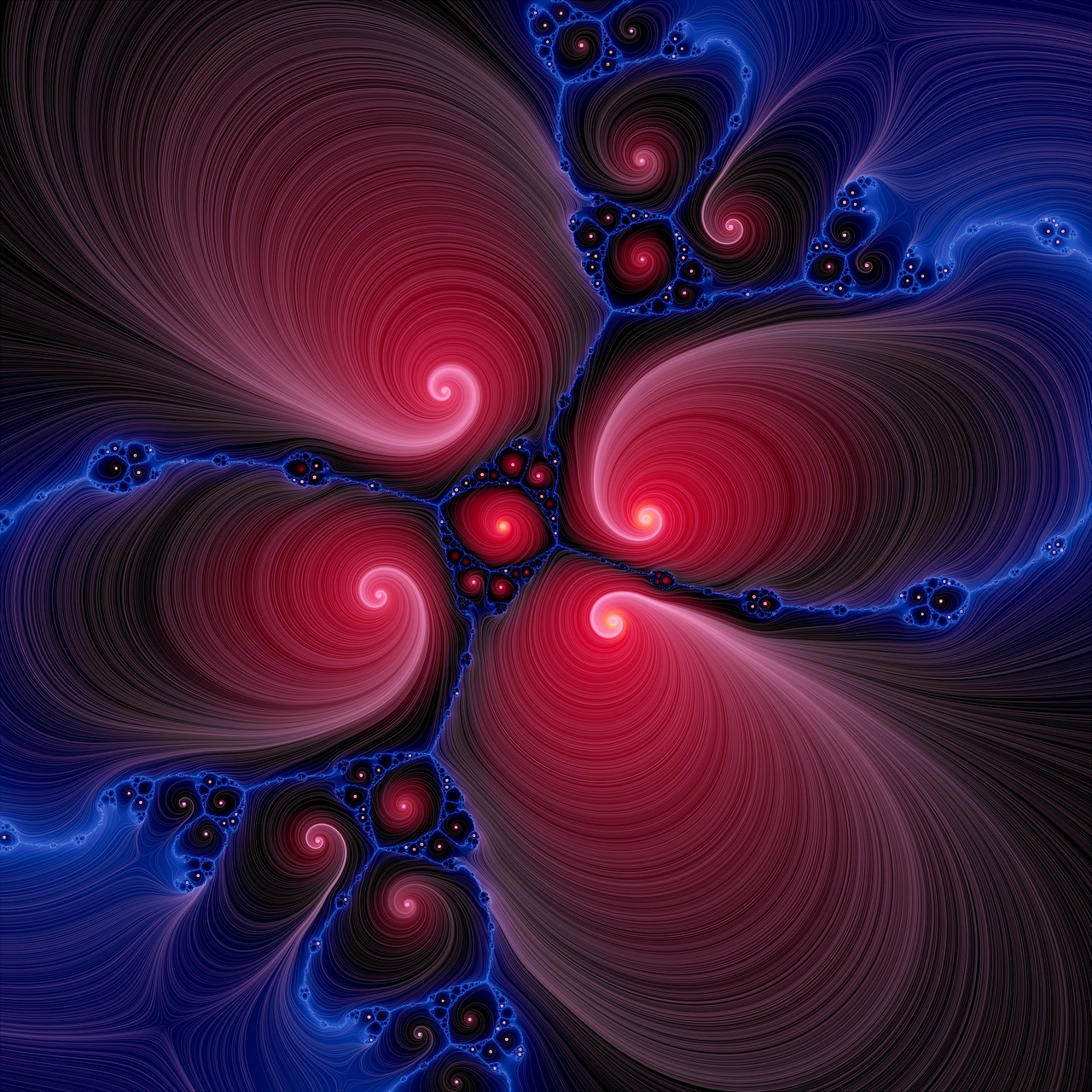 fractal abstract background colour free photo