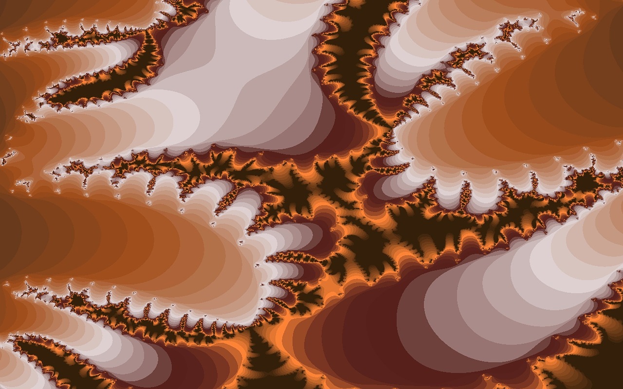 fractal pattern shades of brown free photo