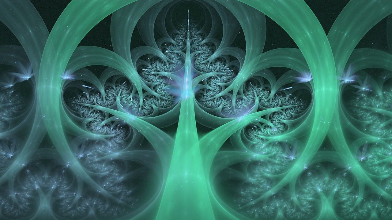 fractal chaos marijuana free photo