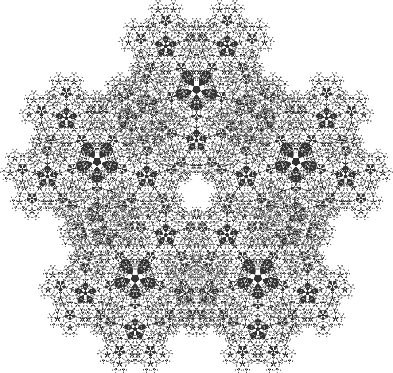 fractal background foreground free photo
