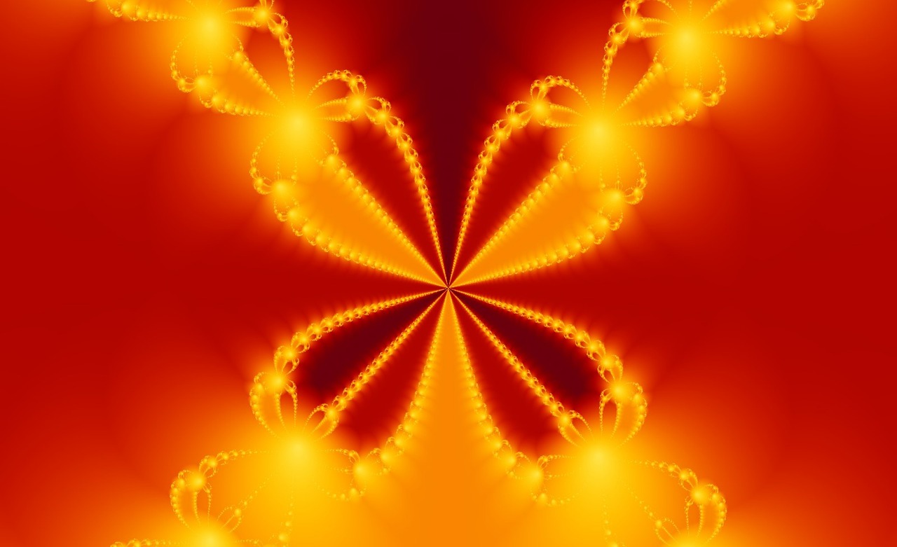 fractal background pattern free photo