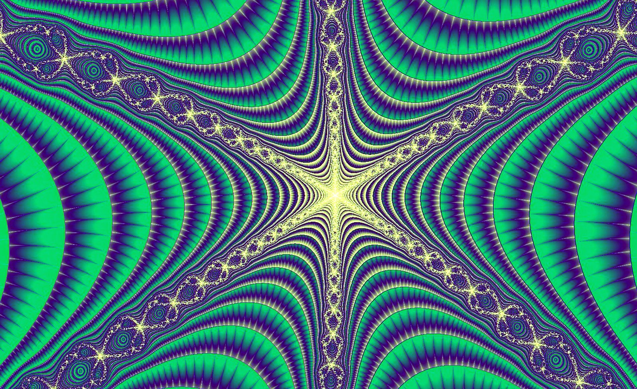 fractal background pattern free photo