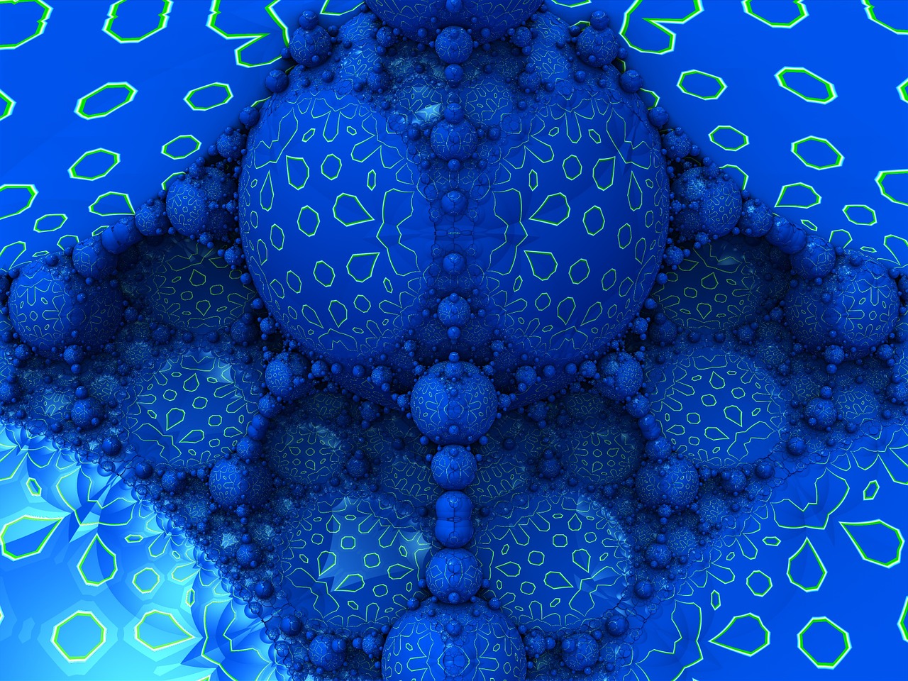 fractal render 3d free photo